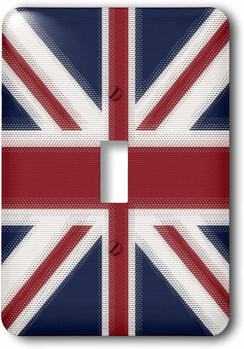 3dRose LLC Union Jack UK, Single Toggle Switch lsp_60594_1