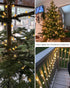 43 100 8 Globe String Lights Ft LED Fairy Lights Plug in with Remote Timer Modes Connectable Twinkle Light for Bedroom
