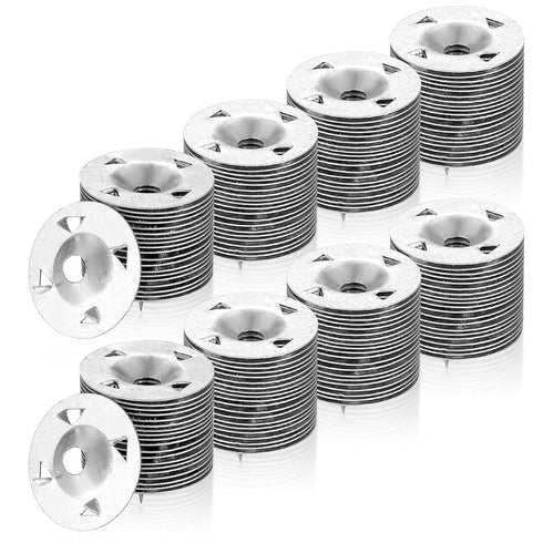 220 Pcs Foam Board Fasteners Washers, 1-1/4 Inch Galvanized Steel Washers for Foam Board Installation