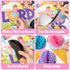 CY2SIDE 73PCS Ice Cream Taste and See That the LORD is Good Christian Cut-outs for Classroom Bulletin Board Border