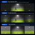 3000LM 238 1 Pack 3-Head 6500K IP65 3 JJX Solar Outdoor Lights LED, Motion Sensor Outdoor Lights, Waterproof Lighting