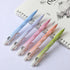 Mr. Pen Diamond Cut Gel Pens, 5 Pack, Black Ink, Fine Point 0.5mm, Fast Dry, Cute Aesthetic Pens for Journaling