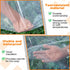 NNG 10x10ft Grommet, Clear Waterproof Tarps Heavy Duty Transparent Tarpaulins Clear Vinyl Tarps with Outdoor