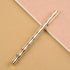 Bamboo Joint Brass Pen, Portable Delicate Signature Ballpoint Pen with Clip