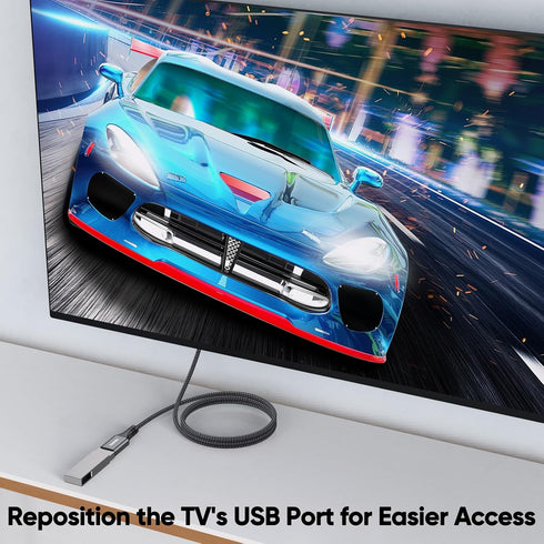 3ft Pack 2, 3.0 5Gbps 15W USB Extension Cable of Type A Data Transfer & Charging Sync Extender Male to Female for Mouse