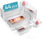 Vtopmart 44 PCS Clear Plastic Drawer Organizers Set, Versatile Storage Containers for Makeup and Office