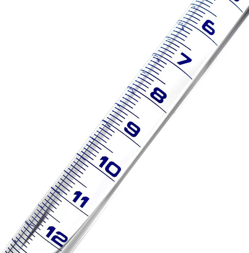 EISCO Burette, 50ml - Class A, ±0.05ml Accuracy, Borosilicate Glass with Straight Bore PTFE Stopcock and 0.1ml Blue