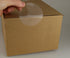 ChromaLabel 3 Inch Clear Round Wafer Seals, 250 Labels per Roll