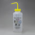 SP Bel-Art GHS Labeled Isopropanol Wash Bottles, 1000ml (32oz), Polyethylene with Yellow Cap, Pack of 2