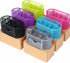 Black Mesh Desk Organizer, 9 Compartments with Drawer, Multifunctional Office Supplies Caddy for Desk Organization