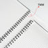 Large Lined Notebook, Spiral Notebook, 8.5" x 11", 4 Pack, LINED Notebook, 120 Pages, 100 GSM Thick Paper, Hardcover