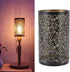 E27 E26 HYWHUYANG Lamp Shade, Hollow Carving Lamp Shade, Metal Cylindrical Circular Lamp Shade, Detachable Decorative