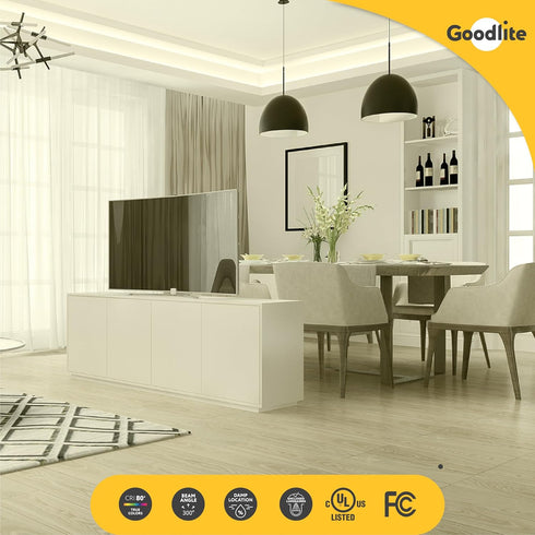Goodlite G-83346 A19 9W Dimmable Warm White 3000K