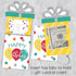 Set 8 Big Dot of Happiness Colorful Happy Birthday - Birthday Party Money and Gift Card Sleeves - Nifty Gifty Card
