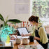 LED Palm Tree Neon Sign Battery/USB Powered Coconut Tree Light with Stand, Palm Tree Lights Tabletop Lamp for Bedroom