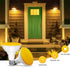 PAR30 Yellow LED Bug Light Bulb, 100W Equivalent, 12W E26 Base Flood Light, Non-Dimmable, 2 Pack