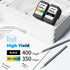 Remanufactured Ink Cartridge Combo Pack for Canon Ink 243 and 244 (Black Tricolor) for TR4520 MX490
