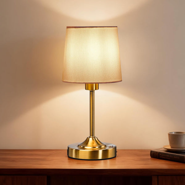 KEILAIMO Cordless Table Lamp, 5000mAh Rechargeable Table Lamp with 3-Level Dimmable Brightness,