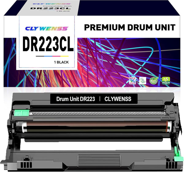 DR223CL Drum Unit Replacement for Brother DR223CL, MFC-L3710CW, L3750CDW, HL-L3210CDW Printers (Drum Only, 1-Pack)