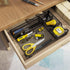 Small Metal Drawer Organizer - Pen Pencil Mesh Desk Organizer Tray for Office, Bathroom, Kitchen