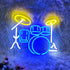Dimmable 35*28.9cm Drum Neon Light Sign, LED Neon Lights for Wall Decor, Neon Music Sign Light up Sign for Bar, Studio
