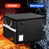 Fireproof Document File Organizer Box, Portable Storage Filing Cabinet Box with Lock for Hanging Letter/Legal Folder,