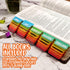 Bible Tabs Large Print Laminated Dividers, Old and New Testament Rainbow