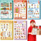 Eaasty 6 Pack Kids Pretend Play Notepads 4 x 6 Inch Playtime