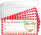 Christmas Boarding Pass Gifts Ticket, Merry Christmas Scratch-Off Card With Envelope, Surprise