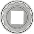SK Professional Tools 40130 1/2 in. Drive 12-Point Fractional Standard Chrome Socket - 15/16in., Cold Forged Steel Socket with SuperKrome Finish, Made in USA by SK