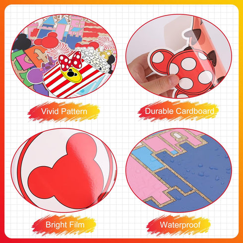 LioNergy Magical Mouse Classroom Bulletin Board Decoration Happiest Class room on Earth Bulletin Board Kit Mouse