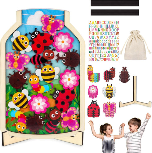 ZeffuLyne Magnetic Reward Jars for Kids, Personalized Classroom Reward Jar with 28 Pcs