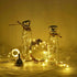 10 Pack 20 Solar Wine Bottle Lights, Diamond Cork Lights, LED Outdoor Waterproof Fairy String Lights for Garden Wedding