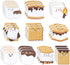 CJiangpo 30Pcs Marshmallow Sticky Notes, Cute Cartoon Notepad, 600 Sheets for Classroom Rewards Party Favors