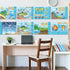 Earth Science Posters for Middle School and High School Classroom, Science Laboratory Library Office Decorations