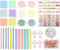 Bible Study Supplies, Bible Tabs and Highlighter Set with Ballpoint Pen, Transparent Sticky Notes, Christian Gifts