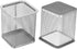 PATIKIL Silver Mesh Pen Holder, Pencil Basket Organizer for Desk Accessories and Makeup Brushes