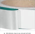 PATIKIL White on Green Arrow Tape Vinyl Stickers, 30mm/1.2" for Pipe Markers, 1 Roll