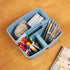ECR4Kids 3-Compartment Storage Caddy, Supply Organizer, Earthtone, 6-Pack