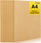 EUSOAR Kraft Graph Notebook, 12 Packs Large A4 8.5" x 11", 40 Sheets/80 Pages Journals in Bulk for Writing