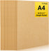 EUSOAR Kraft Graph Notebook, 12 Packs Large A4 8.5" x 11", 40 Sheets/80 Pages Journals in Bulk for Writing