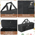 Xthrotsenk 23.6" x9.8 x7.9 Grill Tool Storage Bag, Large Capacity Grill Accessory Storage, Heavy-Duty Grills Utensil