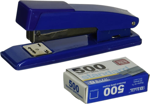 BAZIC Standard (26/6) Metal Stapler with 500 Ct. Staples