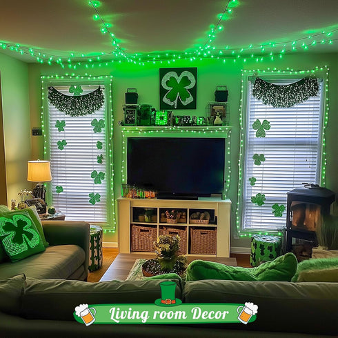 200 66ft 8 JMEXSUSS LED Christmas Lights Outdoor, Connectable Green String Lights Plug in, Modes Waterproof Green