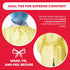 Ever Ready First Aid Isolation Gown, Fluid Resistant, Yellow, Pack of 10 with Elastic Wrists