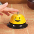 EMDMAK Call Bell, Service Bell for Kitchen Restaurant Bar Classic Concierge Hotel (3.35 Inch Diameter) Yellow