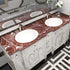 Marble Countertop Contact Paper, Peel and Stick Waterproof Vinyl for Kitchen, 15.7"x80"