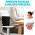 FORTEM Lumbar Support Pillow for Office Chair, Lumbar Support Pillow for Car, Back Rest for Gaming, Memory Foam Pillow