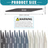 Honoson 20 Pcs Sanding Sticks - Polishing Sticks for Plastic Models, Assorted Metal and Wood Tools for Beginners