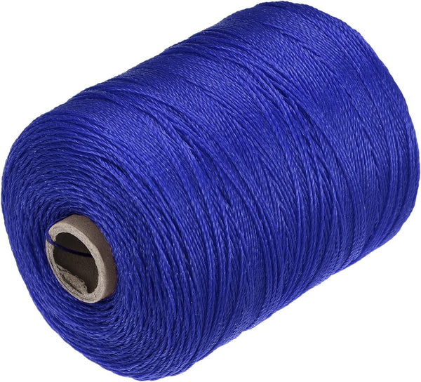 MECCANIXITY Twisted Mason Line Nylon Twine String Cord, Blue 600M/656 Yard, 1MM Dia for DIY Projects
